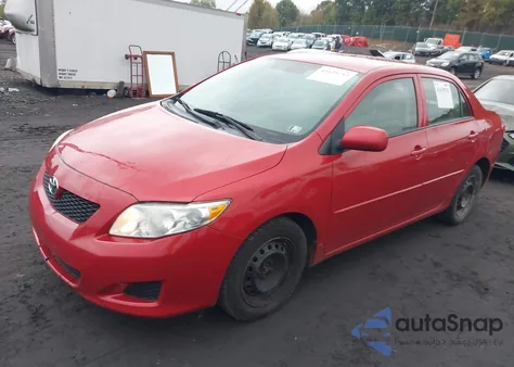 2010 Toyota Corolla Le из США, поврежденный, VIN 2T1BU4EE4AC535736